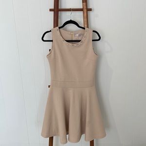 Beige Formal Dress
